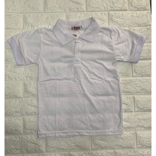 Collard plain white outlet shirt