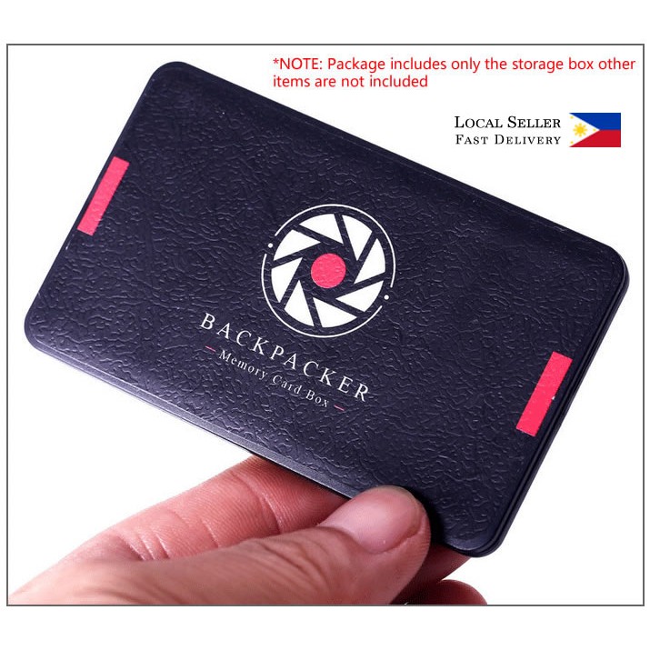 Backpacker Card Cartridge Memory Card Case Holder For Micro And ...