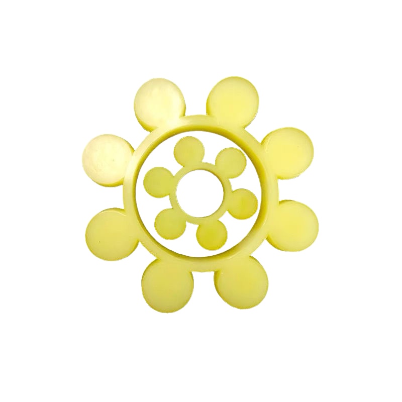 MT coupling plum pad rubber elastic block polyurethane buffer hexagonal octagonal 10 angled 12