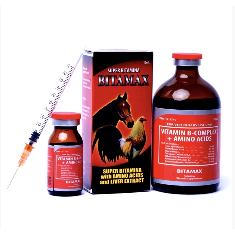 Bitamax 10ml Super Bitamina-Vitamin B Complex(for veterinary use only ...