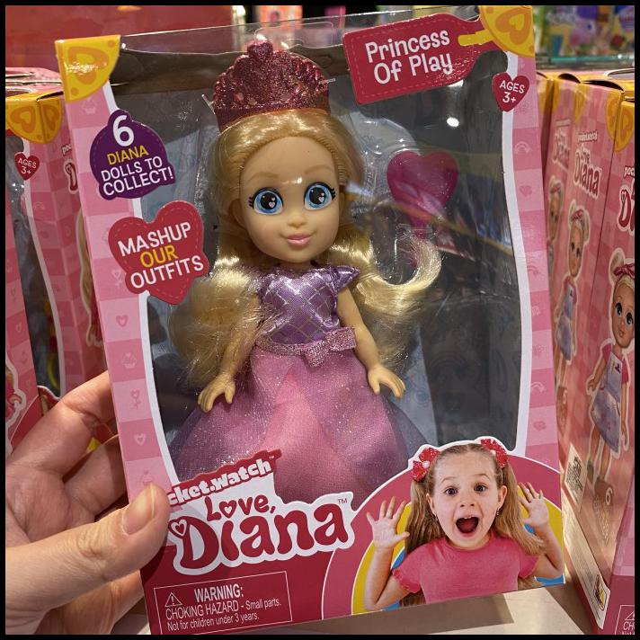 Love Diana Doll Pocket Watch Original - Princessofplay | Shopee Philippines