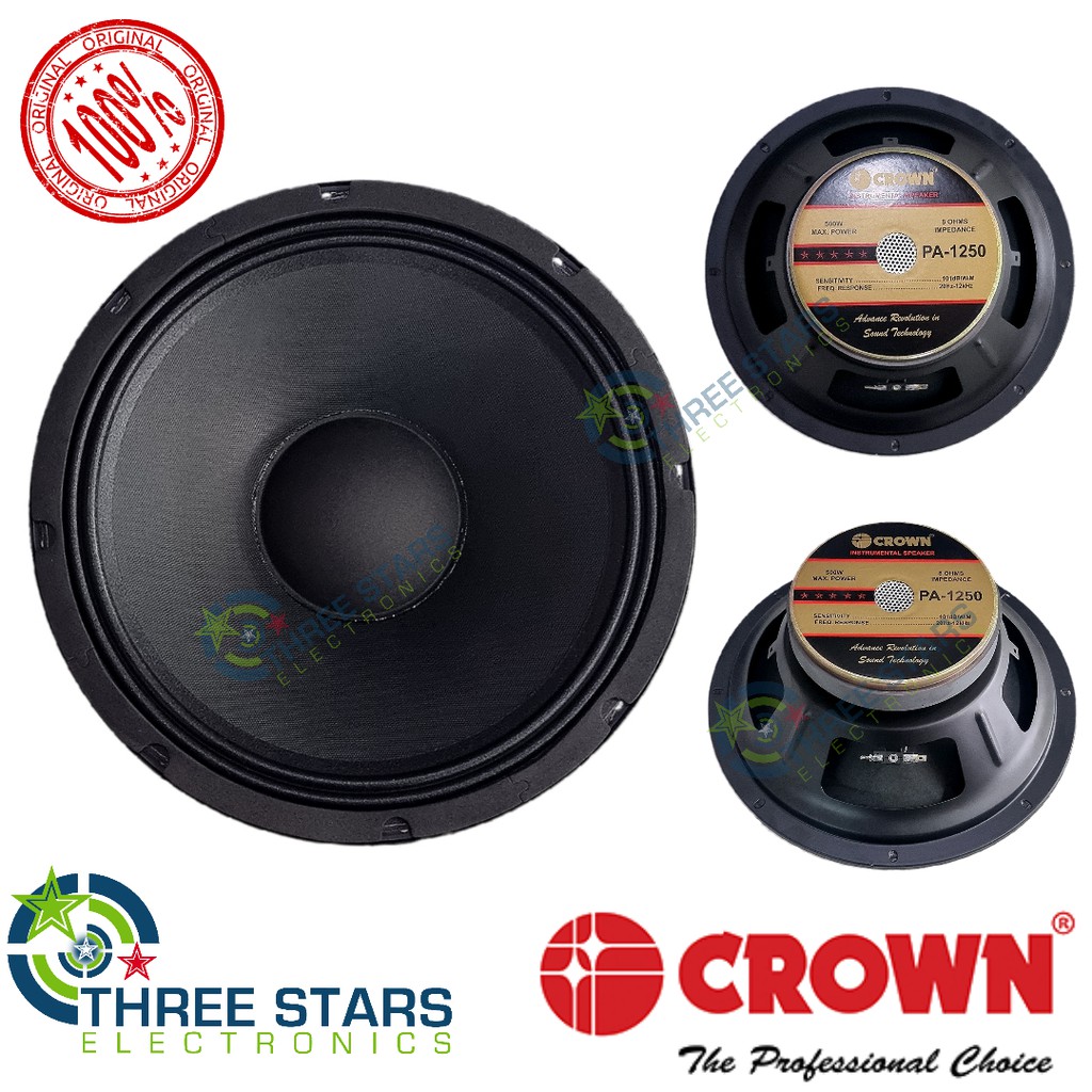 Crown 12 hot sale inch speaker