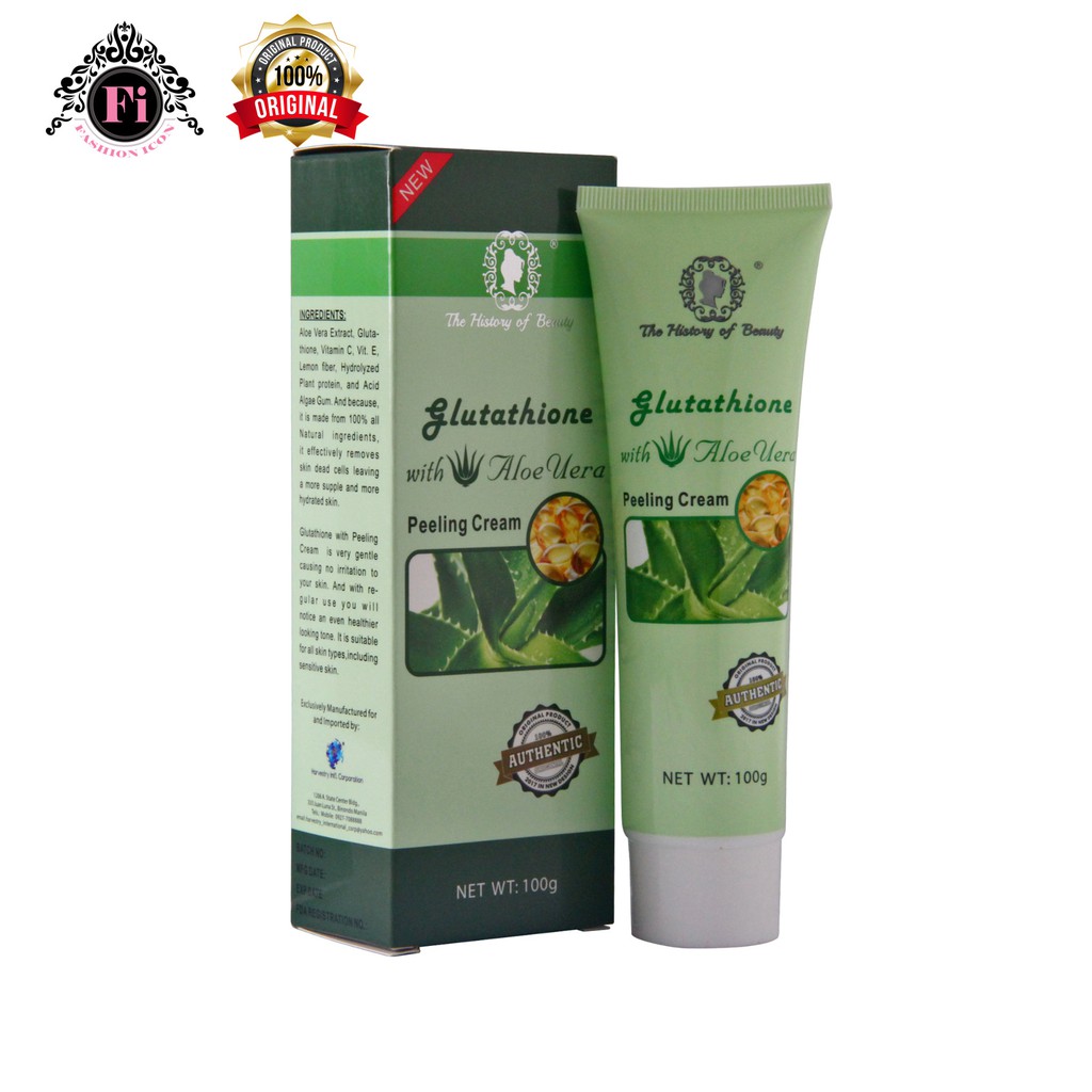 Glutathione With Aloe Vera Magic Peeling Cream | Shopee Philippines