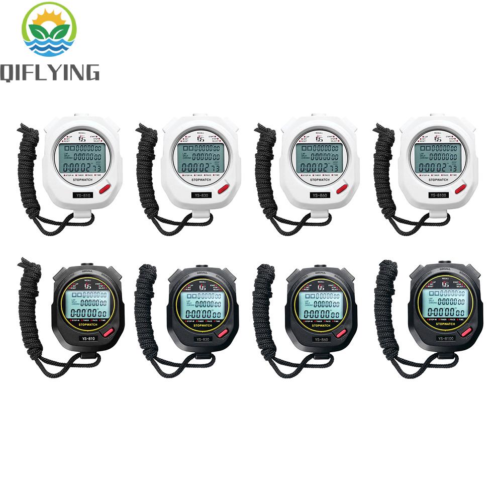 Handheld Digital Stopwatch Chronograph Sports Training Timer Stop Watch ...
