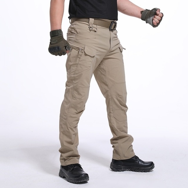 CARWORNIC Gear Men's Tactical Military Cargo Pants SWAT Stretch