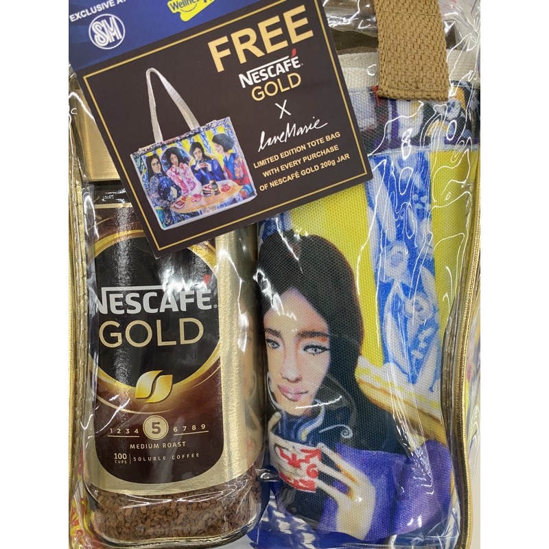 Nescafe gold with tote bag new arrivals