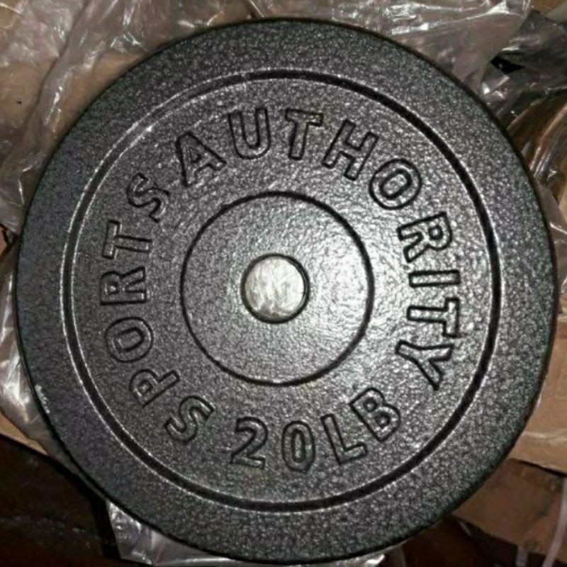 sport authority plates 20lbs 1pcs Shopee Philippines