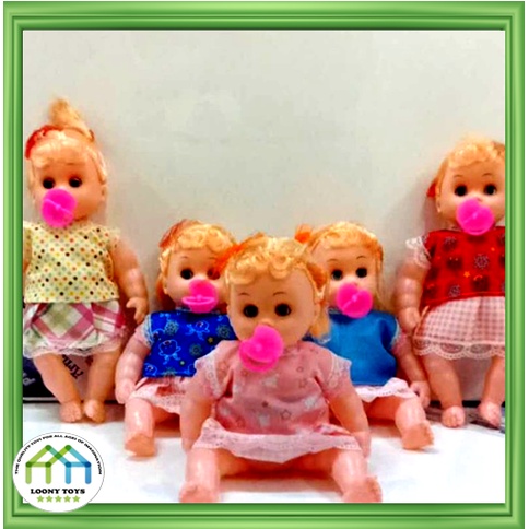 NEW COD BEST GIFT KID TOY DOLL SMALL BABY CRYING SOUNDS #JL11333 28cm ...