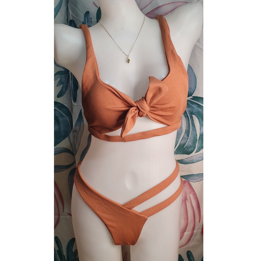 Womens Sexy TwoPiece Swimsuit Shopee Philippines