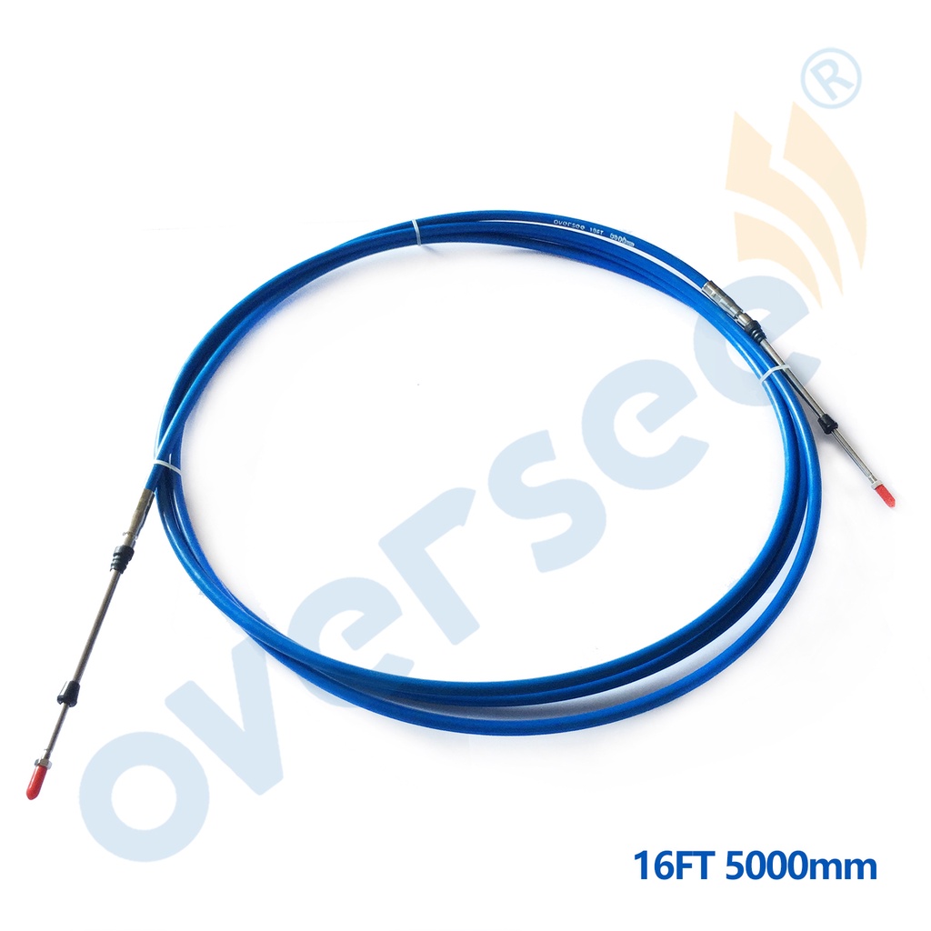 OVERSEE Outboard Throttle Shift Cable, Remote Control Box Cable 16Ft