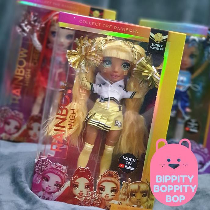 Rainbow High Cheers Fashion Doll - Sunny Madison 