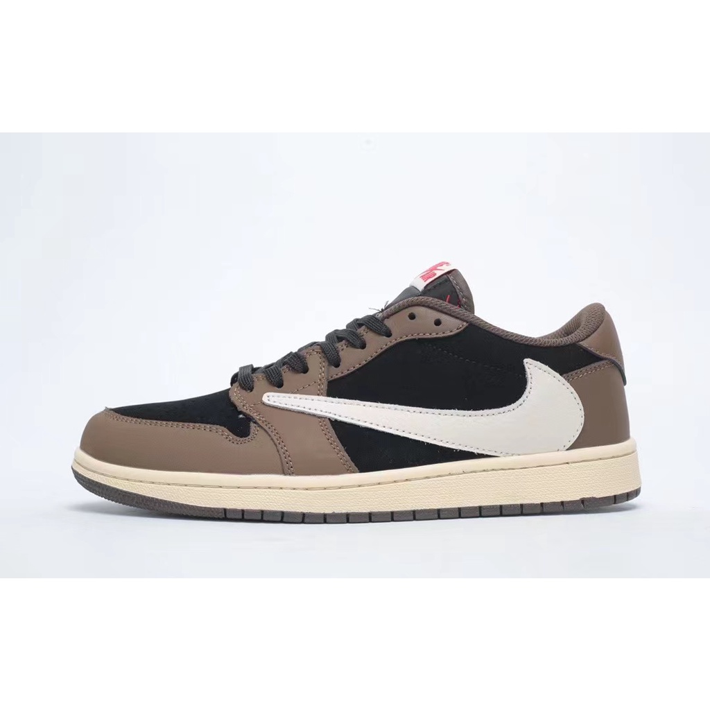 Fragment X ts x Air Jordan 1 low three-party joint Barb AJ1 help ...