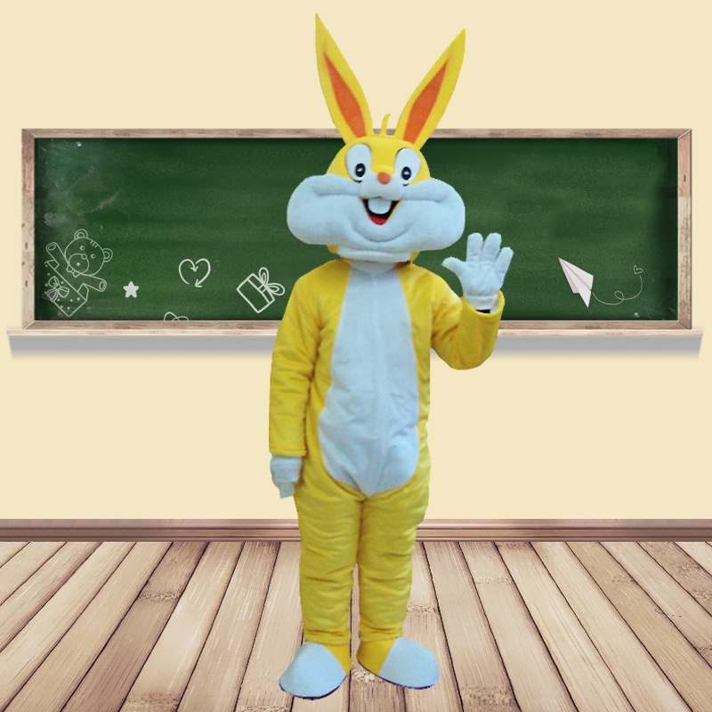 Bugs Bunny Anime Mascot Cartoon Costume for Adult Halloween Christmas ...