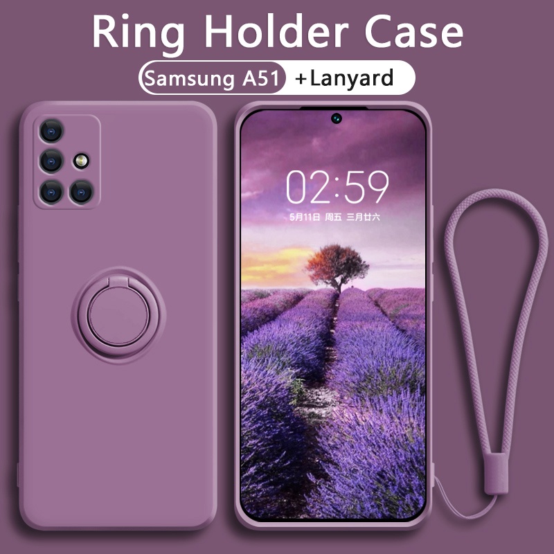 Silicone Samsung A71 Full Body Case Olixar Soft Touch Silicone