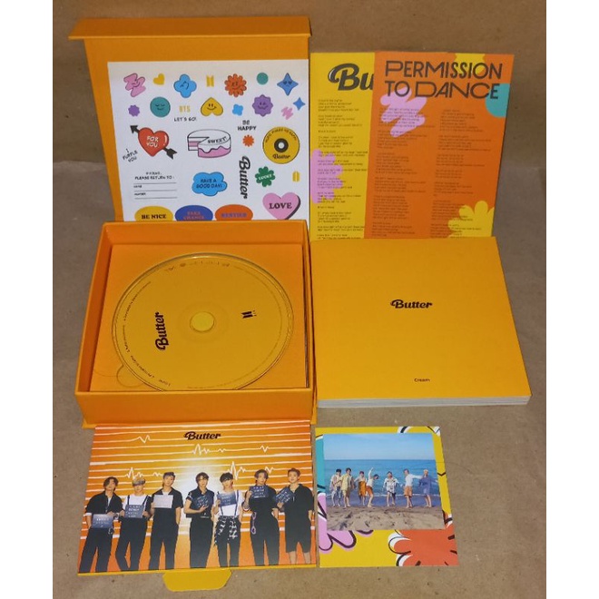 BTS Butter album set unsealed complete inclusion Shopee Philippines