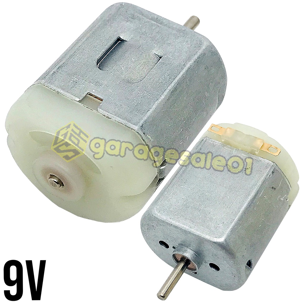 Heavy Duty DC Motor 9V – 4,000 RPM, 70mA Current Draw, 1.1" Body, For DIY Projects & Hobby Use