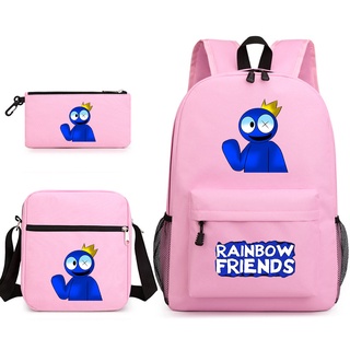 Roblox Rainbow Friends Black Anime Backpacks Poly/Cotton Blend Polyester  Anime Bag Anime Merchandise - Costumeslive.com