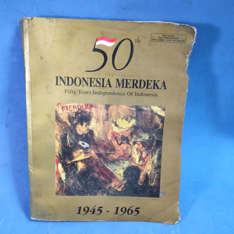 50 Years of Indonesia Merdeka 1945 1965 old school vintage antique old ...