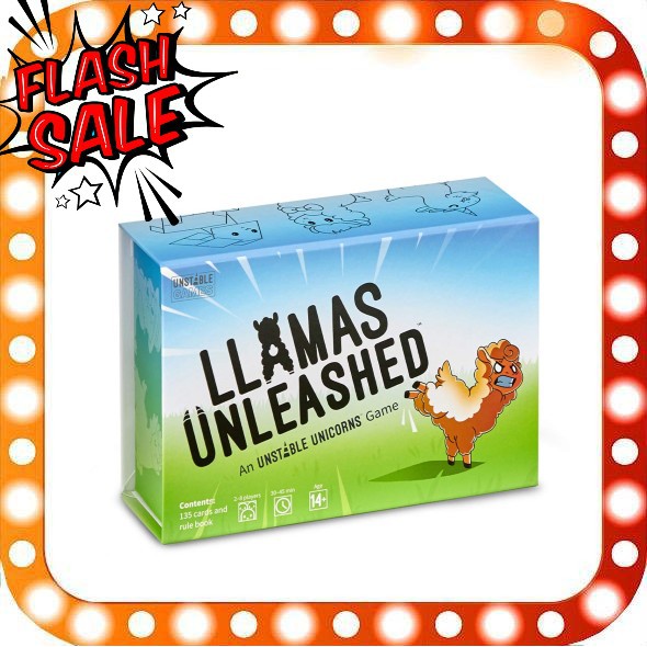 ⚡Llamas Unleashed Card Game from The Creators of Unstable Unicorns⚡