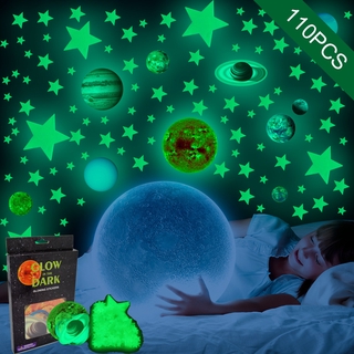 3D file Glow In The Dark Stars and Planets Printable Stickers