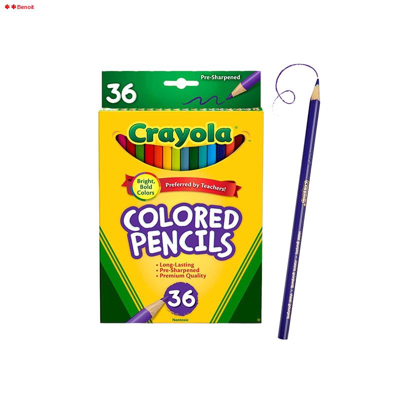 Crayola Colored Pencils, 36 Colors Shopee Philippines