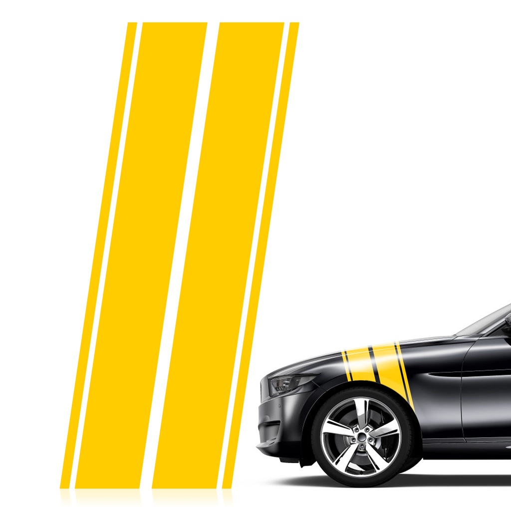 Racing Stripe Decals Splashboards Hash Stripe Graphics Decal Sticker