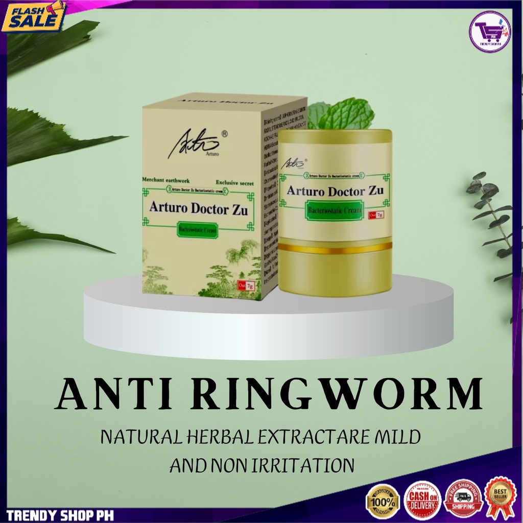 100 Arturo Doctor Zu Skin Herbal Healing Ointment Anti Ringworm Skin Disease Killer Shopee
