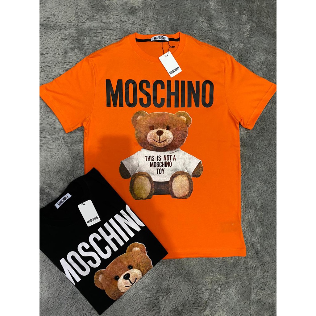 Moschino T-shirt Teddy Bear - Orange