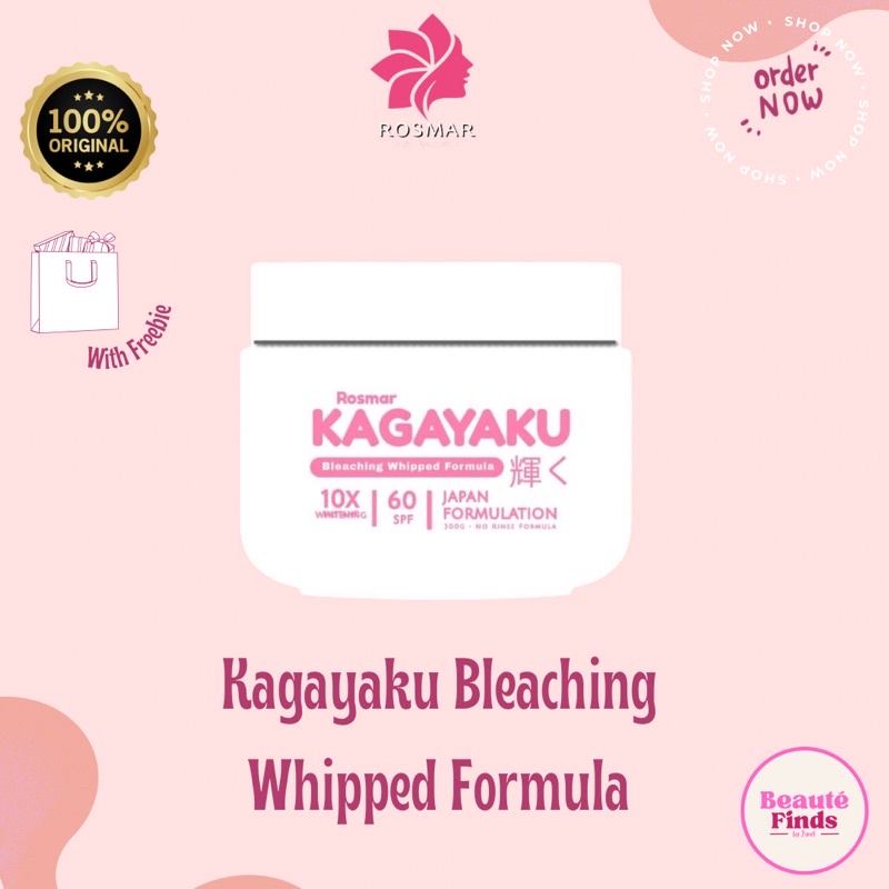 Rosmar Kagayaku Bleaching whipped Formula Shopee Philippines
