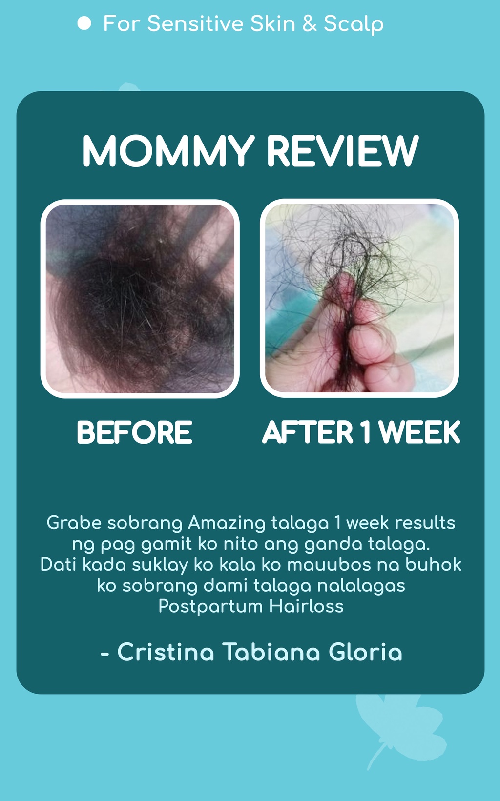 Buds & Blooms Hair Strength Serum for Post Partum Hairfall Hairloss