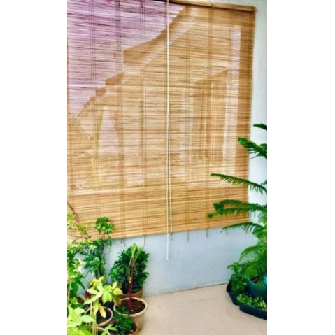 Buri Native Blinds 4x5ft for only 490 | Shopee Philippines