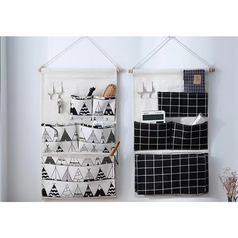 Wall Hanging Organizer Storage Bag Door Pouch Shopee Philippines