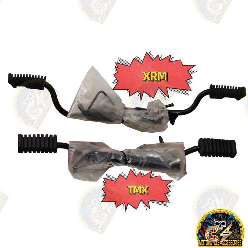 CS Motorcycle footrest bar assembly with side stand xrm, tmx155(assy