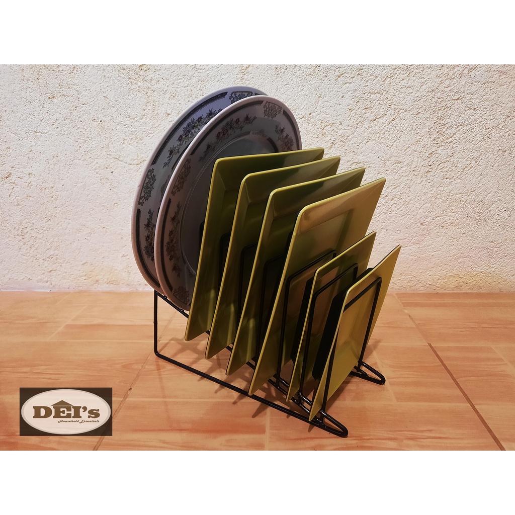 Multipurpose Plate Holder Dish Rack Plate Stand Kitchen Rack