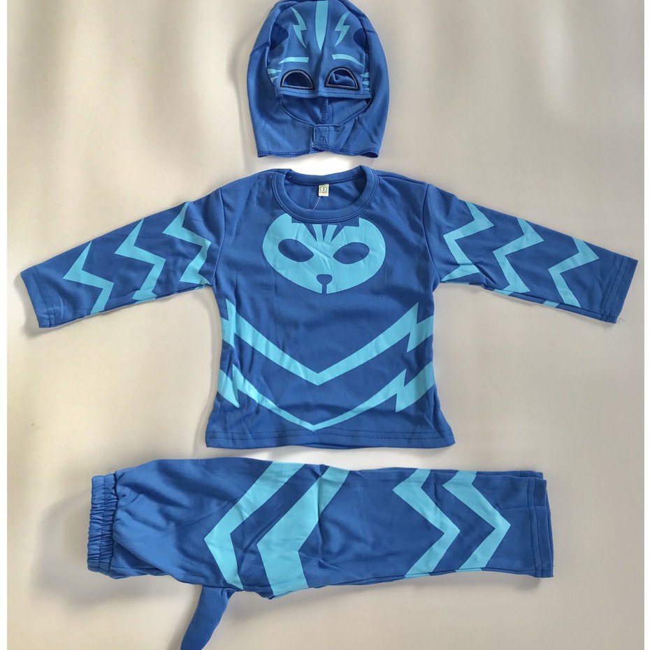 Pj Masks Catboy Owlette Gekko Costume Set Kids Shopee Philippines