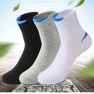 High Quality 6Pairs/Lot Combed Cotton Men's Socks Black White Casual ...