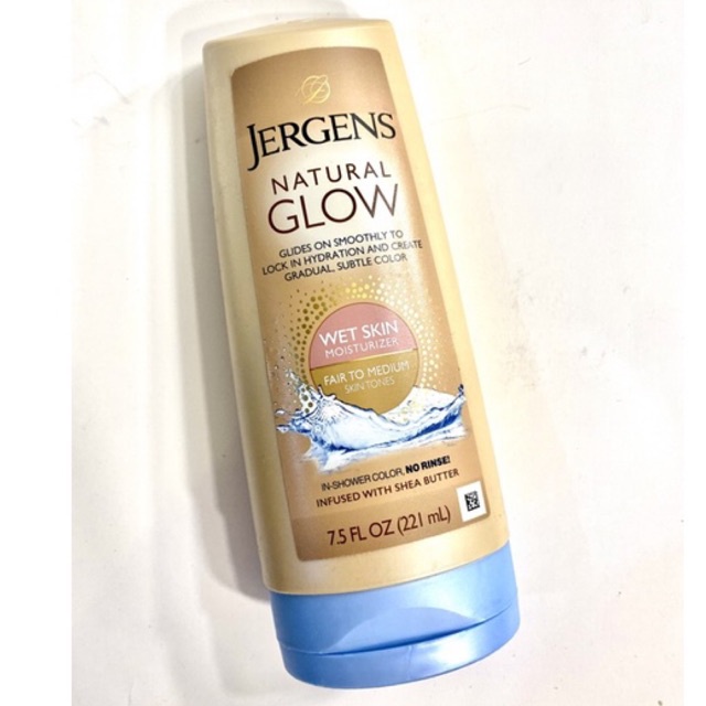 Jergens Natural Glow Wet Skin Moisturizer Fair To Medium Skin Tones 221ml Shopee Philippines 4476