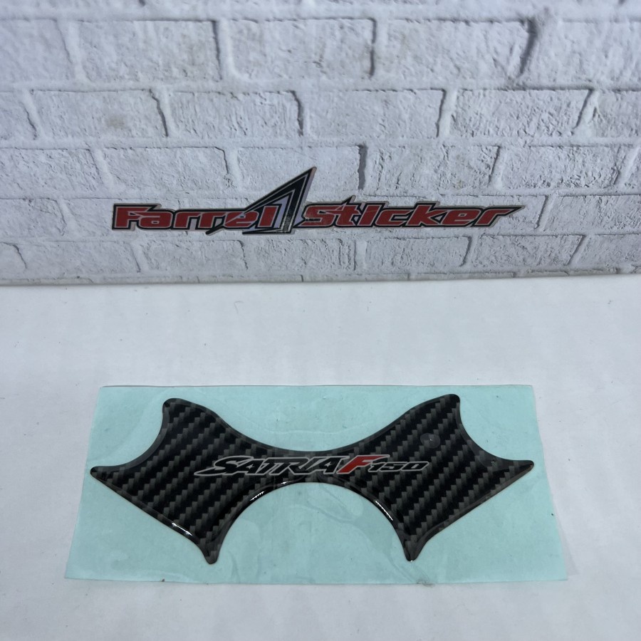 Satria FU Triangle Handlebar STICKER Embossed STICKER | Shopee Philippines