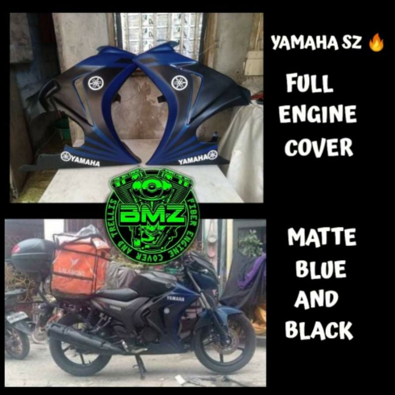 YAMAHA SZ SZR FULL ENGINE COVER Shopee Philippines
