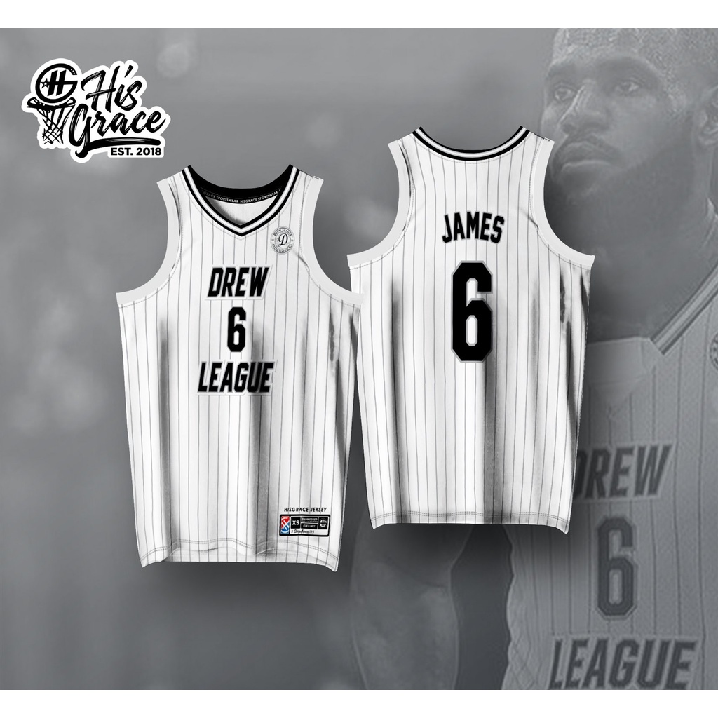 DREW LEAGUE LEBRONJAMES HG JERSEY BASKETBALL JERSEY FREE CUSTOMIZE OF ...