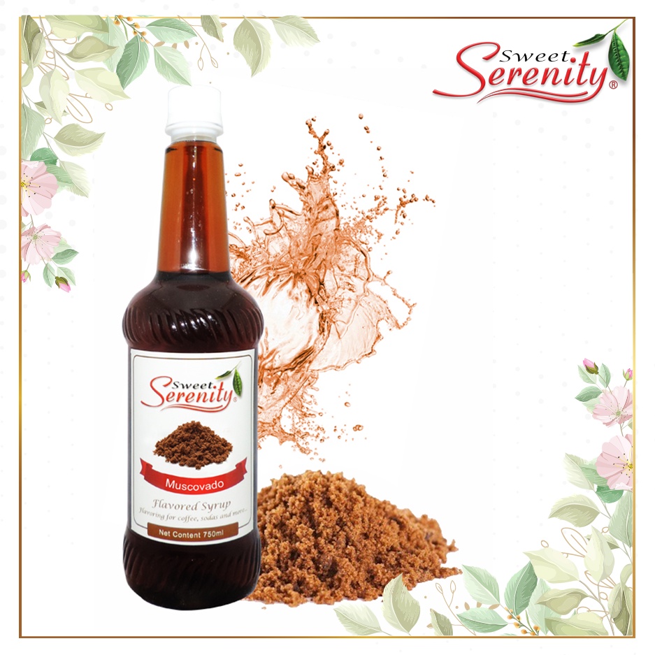 Sweet Serenity Muscovado Flavored Syrup Coffee Base Shopee Philippines