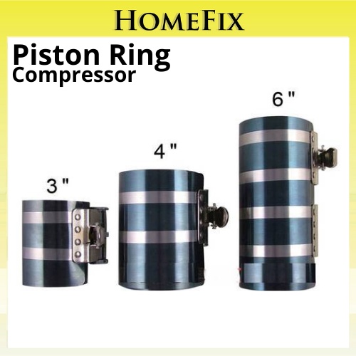 3” 4” 6” Car Auto Engine Piston Ring Compressor Tool Installer Band ...