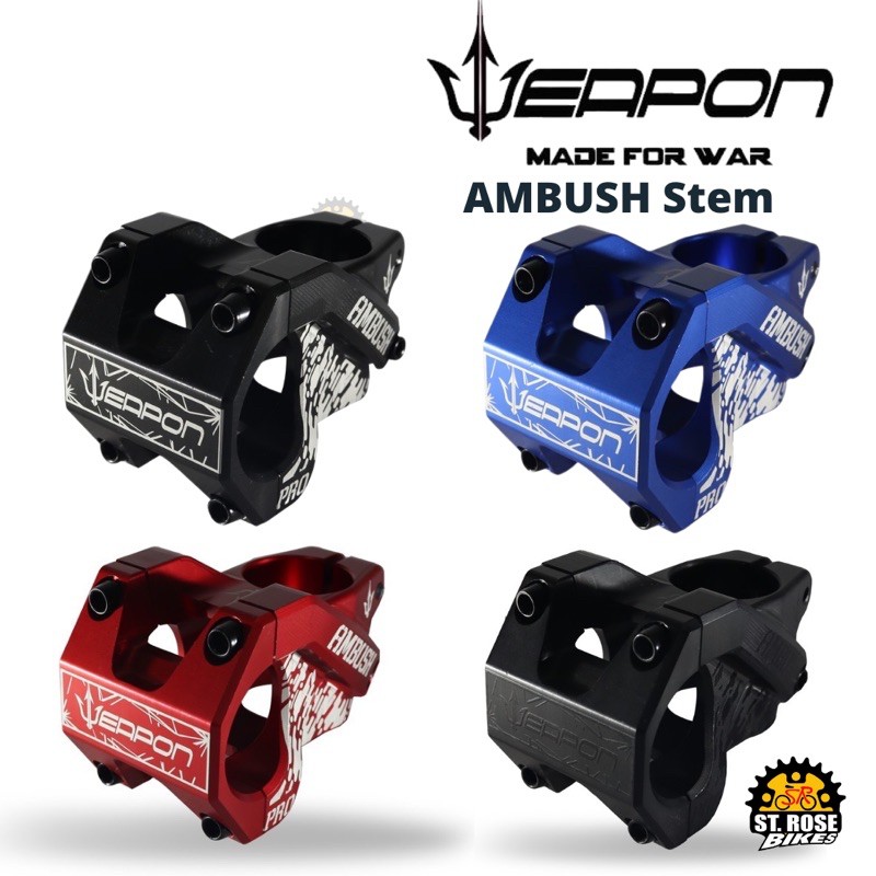 Weapon store stem mtb