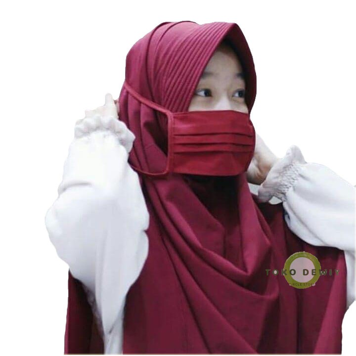 Plain cloth masks / connected cloth masks | Shopee Philippines