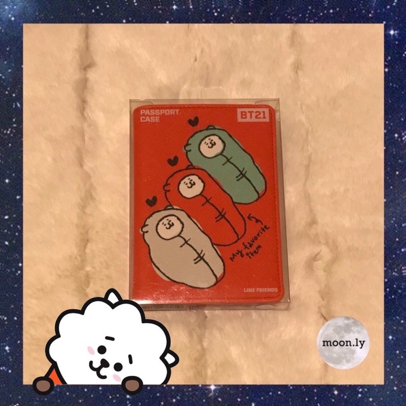 OFFICIAL BT21 RJ PASSPORT HOLDER Shopee Philippines