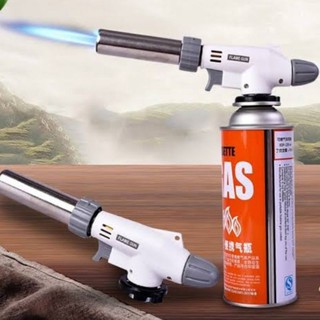 Portable Butane Gas Torch Gun Adjustable Camping Flame Ignition Lighter