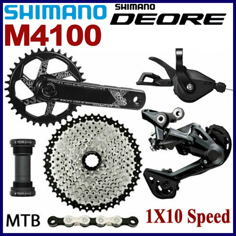 SHIMANO Deore M4100 10 Speed MTB Groupset 165MM 170MM 1x10 Speed Groupset Shopee Philippines