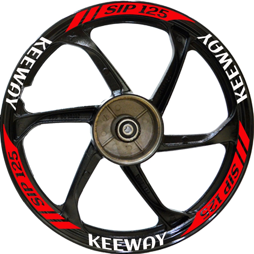 KEEWAY SIP 125 MAGS STICKER, SET FOR 2 MAGS FRONT AND REAR | Shopee ...