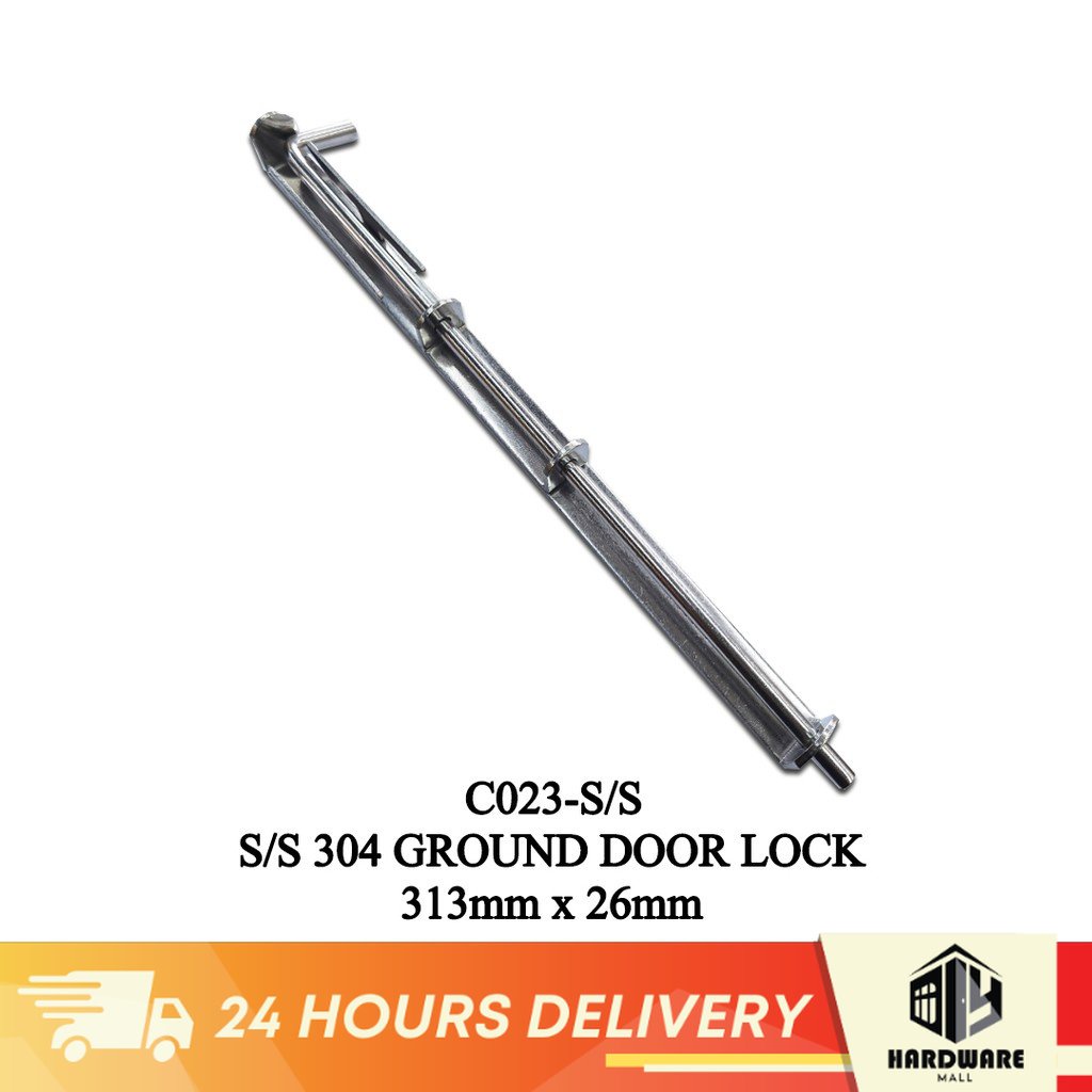 Stainless Steel Flush Bolt 304 Ground Lock Gate Welding Door Swivel