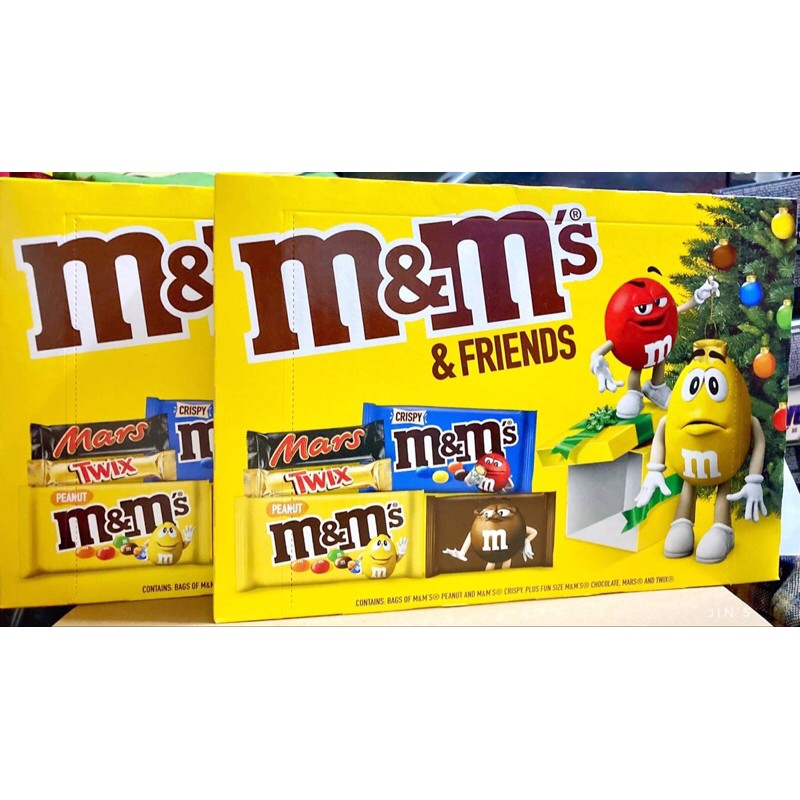 M&M's Friends Medium Selection Box 139g – Candylandug